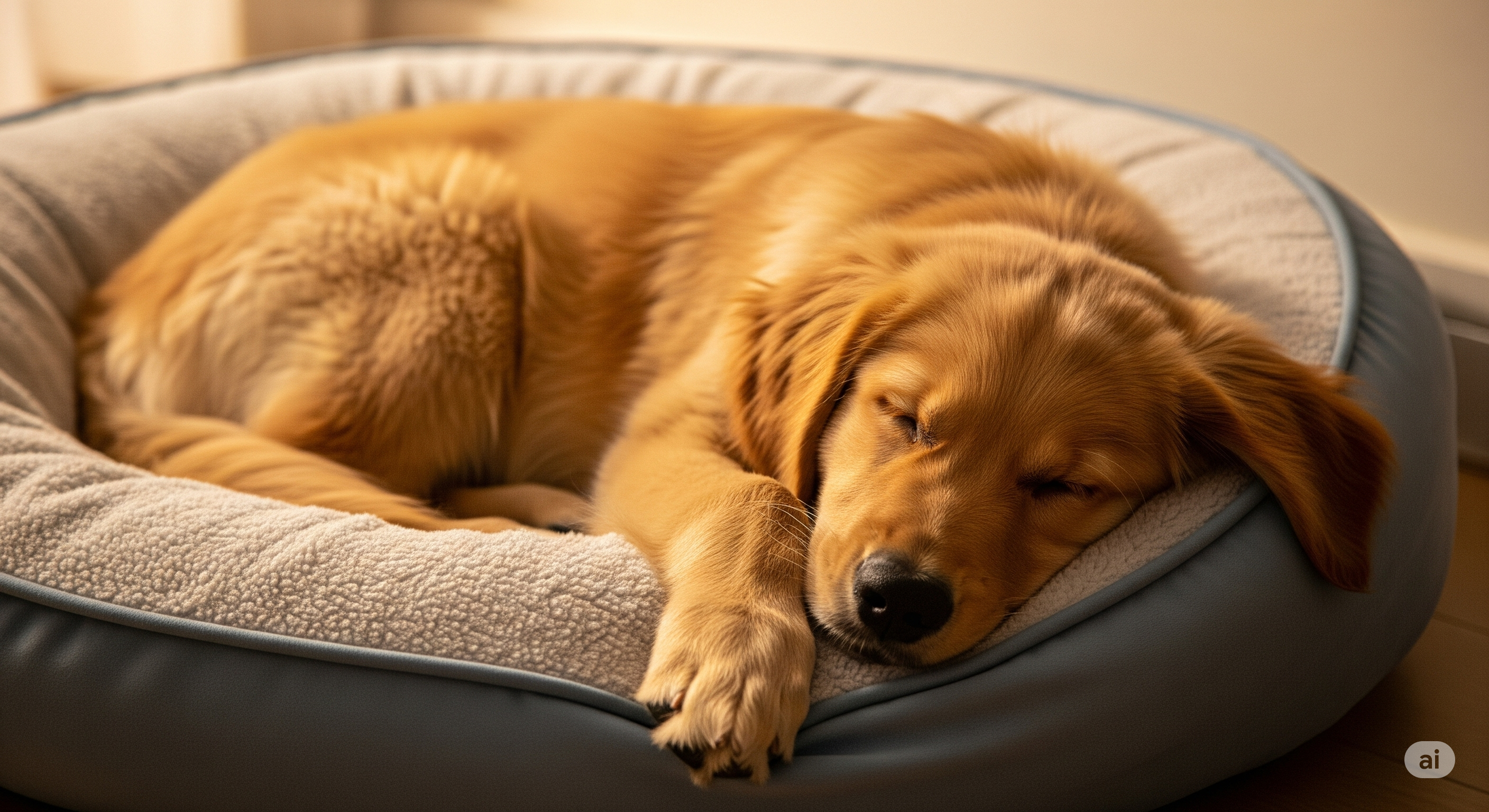 Dog bed types—donut, orthopedic foam, elevated cot, and cooling mat—matched to dog personalities.