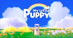 My Little Puppy game introduction showing a heartfelt dog adventure